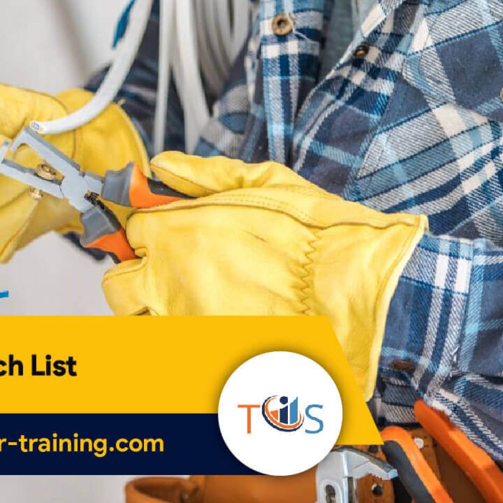 Supplier Punch List