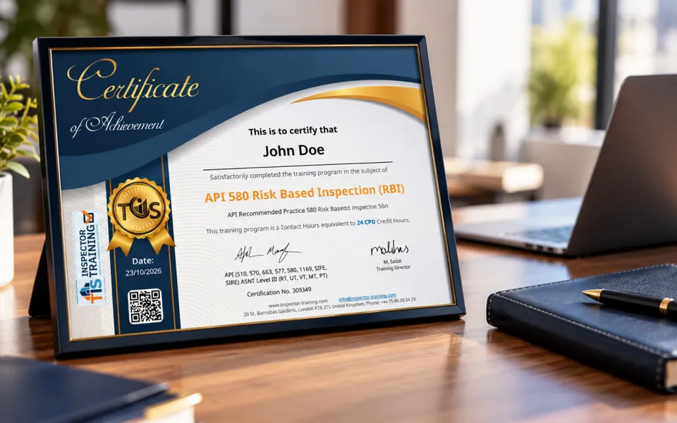 Continuing professional development certificate
